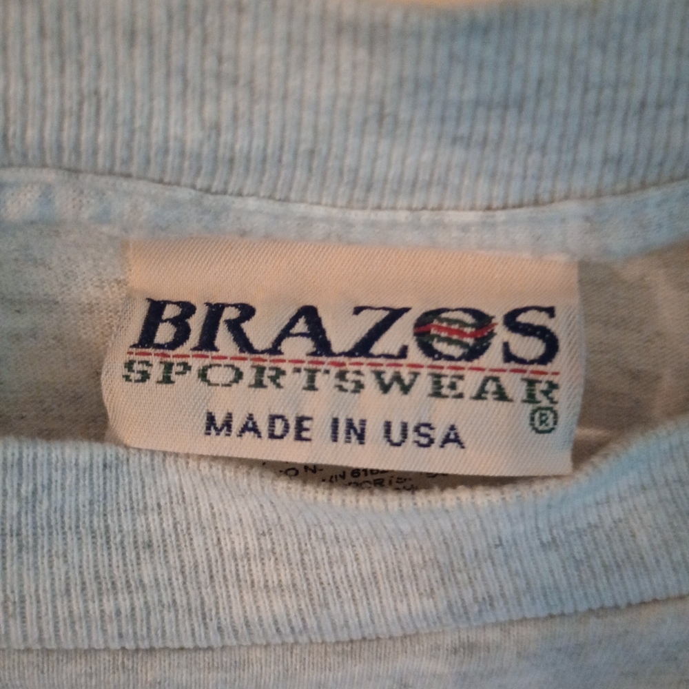 Brazos Sportswear Arizona State University T-Shirt, Lt. Gray, Size M, Pre-owned - Picture 5 of 6